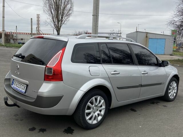 Серый Рено Меган, объемом двигателя 1.6 л и пробегом 205 тыс. км за 5300 $, фото 7 на Automoto.ua