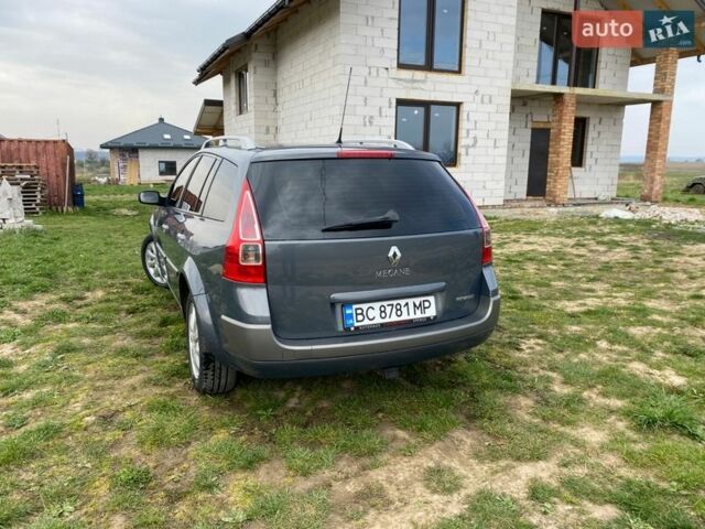 Сірий Рено Меган, об'ємом двигуна 1.6 л та пробігом 227 тис. км за 3850 $, фото 4 на Automoto.ua