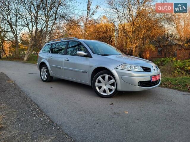 Серый Рено Меган, объемом двигателя 1.6 л и пробегом 182 тыс. км за 5700 $, фото 13 на Automoto.ua