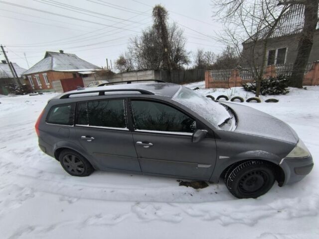 Сірий Рено Меган, об'ємом двигуна 1.6 л та пробігом 245 тис. км за 5200 $, фото 3 на Automoto.ua