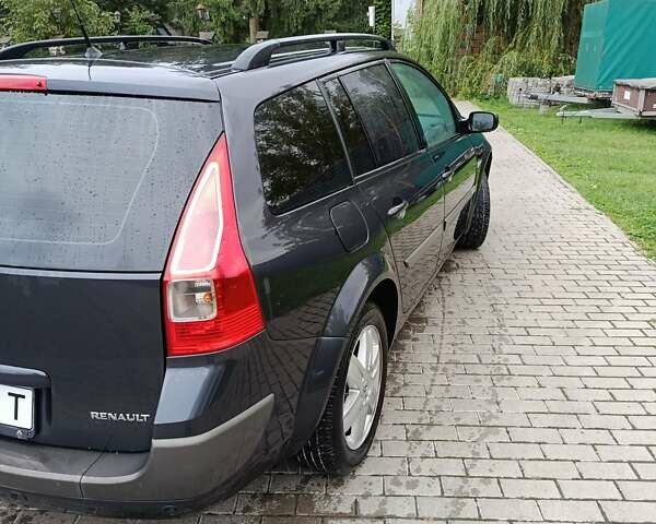 Серый Рено Меган, объемом двигателя 1.6 л и пробегом 242 тыс. км за 5500 $, фото 18 на Automoto.ua