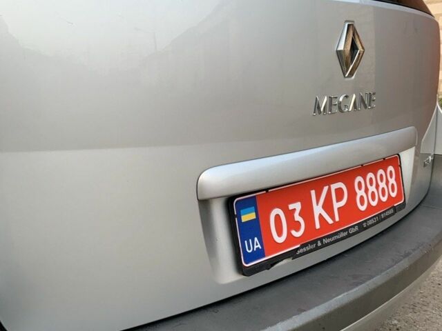 Сірий Рено Меган, об'ємом двигуна 1.6 л та пробігом 191 тис. км за 6100 $, фото 13 на Automoto.ua