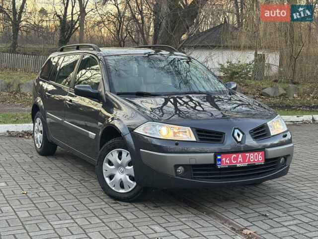 Серый Рено Меган, объемом двигателя 1.6 л и пробегом 65 тыс. км за 6700 $, фото 5 на Automoto.ua