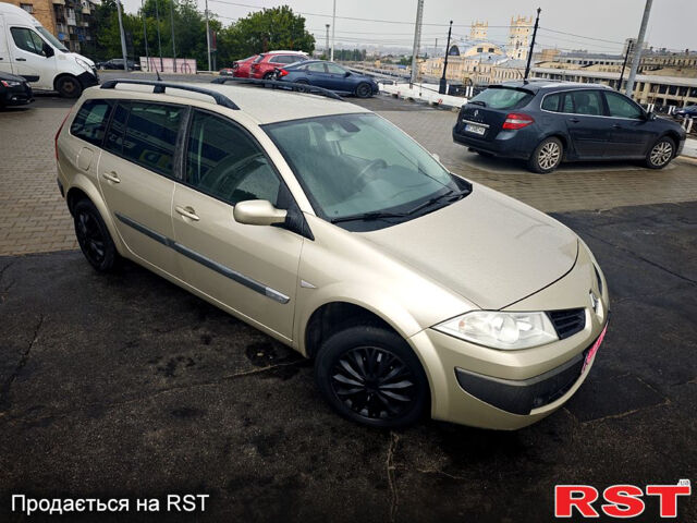 Сірий Рено Меган, об'ємом двигуна 1.6 л та пробігом 198 тис. км за 5650 $, фото 1 на Automoto.ua