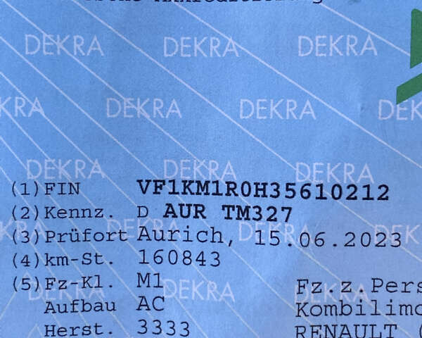 Сірий Рено Меган, об'ємом двигуна 1.6 л та пробігом 163 тис. км за 5450 $, фото 20 на Automoto.ua