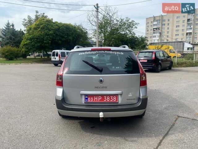 Сірий Рено Меган, об'ємом двигуна 1.6 л та пробігом 231 тис. км за 5350 $, фото 4 на Automoto.ua