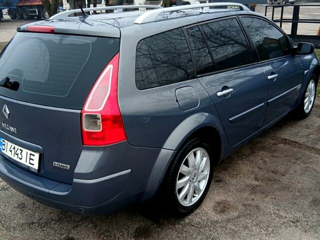 Серый Рено Меган, объемом двигателя 1.6 л и пробегом 280 тыс. км за 5000 $, фото 3 на Automoto.ua