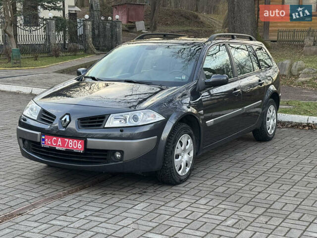 Серый Рено Меган, объемом двигателя 1.6 л и пробегом 65 тыс. км за 6700 $, фото 1 на Automoto.ua