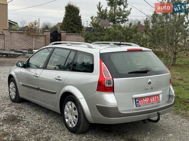 Сірий Рено Меган, об'ємом двигуна 1.6 л та пробігом 216 тис. км за 5400 $, фото 6 на Automoto.ua