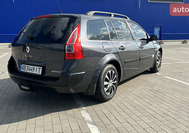 Серый Рено Меган, объемом двигателя 1.6 л и пробегом 229 тыс. км за 4999 $, фото 5 на Automoto.ua