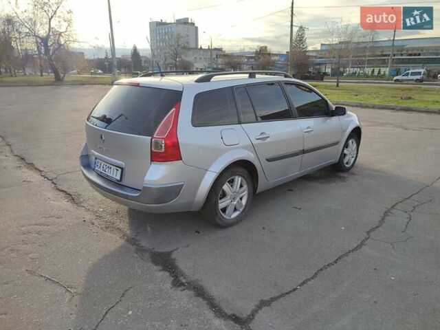 Сірий Рено Меган, об'ємом двигуна 1.6 л та пробігом 267 тис. км за 4800 $, фото 6 на Automoto.ua