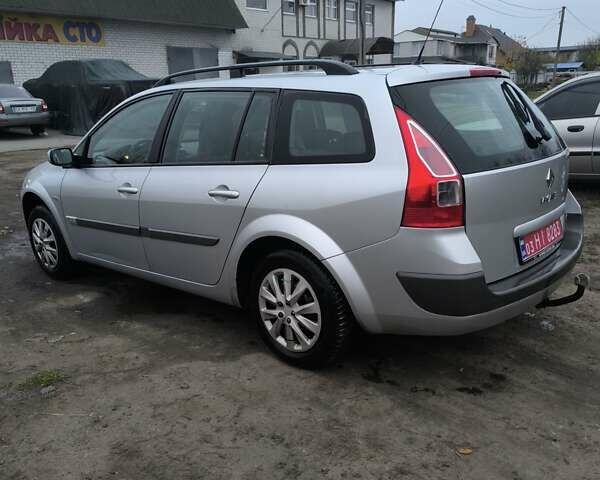 Серый Рено Меган, объемом двигателя 1.6 л и пробегом 162 тыс. км за 5350 $, фото 7 на Automoto.ua