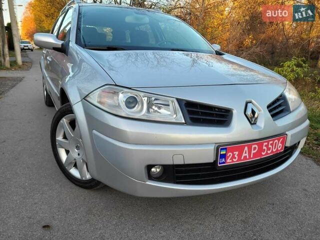 Серый Рено Меган, объемом двигателя 1.6 л и пробегом 182 тыс. км за 5700 $, фото 19 на Automoto.ua