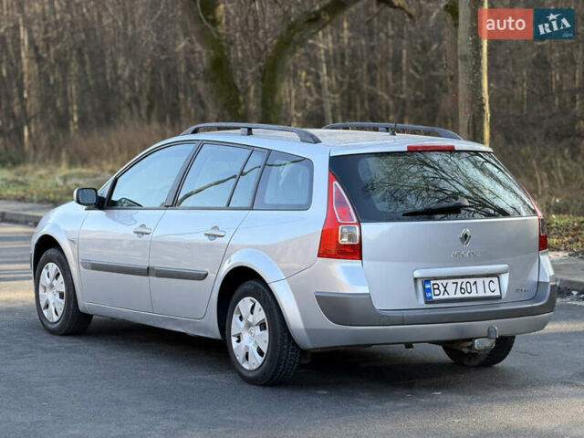 Серый Рено Меган, объемом двигателя 1.6 л и пробегом 248 тыс. км за 4900 $, фото 5 на Automoto.ua