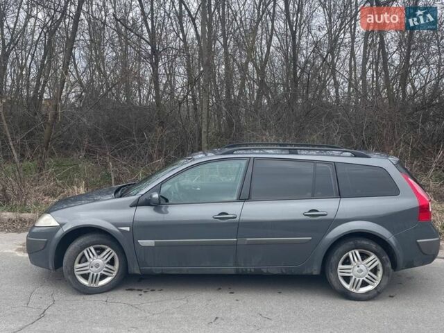 Серый Рено Меган, объемом двигателя 1.6 л и пробегом 270 тыс. км за 4800 $, фото 13 на Automoto.ua