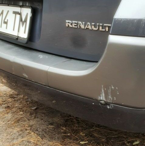 Серый Рено Меган, объемом двигателя 1.6 л и пробегом 244 тыс. км за 4900 $, фото 7 на Automoto.ua