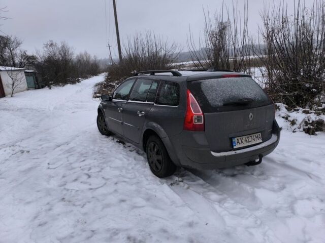 Сірий Рено Меган, об'ємом двигуна 1.6 л та пробігом 245 тис. км за 5200 $, фото 6 на Automoto.ua
