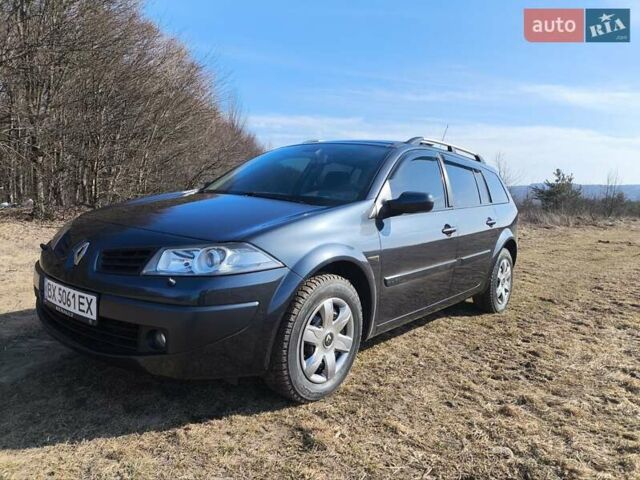 Серый Рено Меган, объемом двигателя 2 л и пробегом 195 тыс. км за 5800 $, фото 1 на Automoto.ua