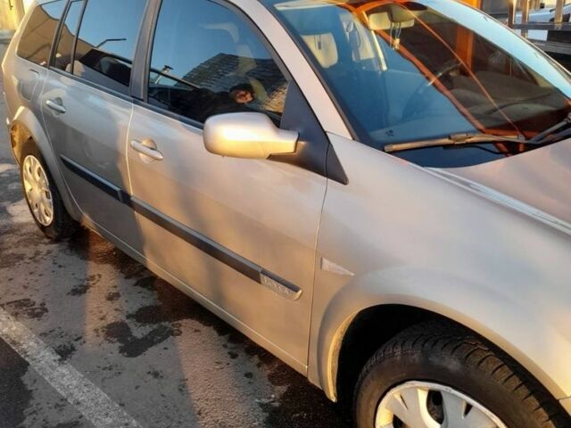 Серый Рено Меган, объемом двигателя 1.6 л и пробегом 280 тыс. км за 4900 $, фото 1 на Automoto.ua