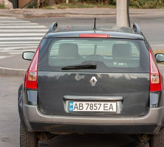 Серый Рено Меган, объемом двигателя 1.9 л и пробегом 280 тыс. км за 4990 $, фото 8 на Automoto.ua