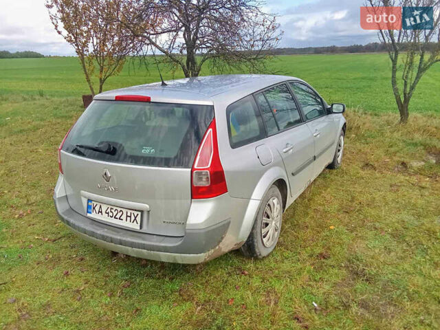 Серый Рено Меган, объемом двигателя 1.6 л и пробегом 337 тыс. км за 3700 $, фото 1 на Automoto.ua
