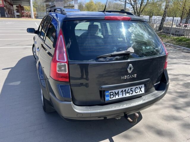 Сірий Рено Меган, об'ємом двигуна 1.6 л та пробігом 166 тис. км за 5500 $, фото 1 на Automoto.ua