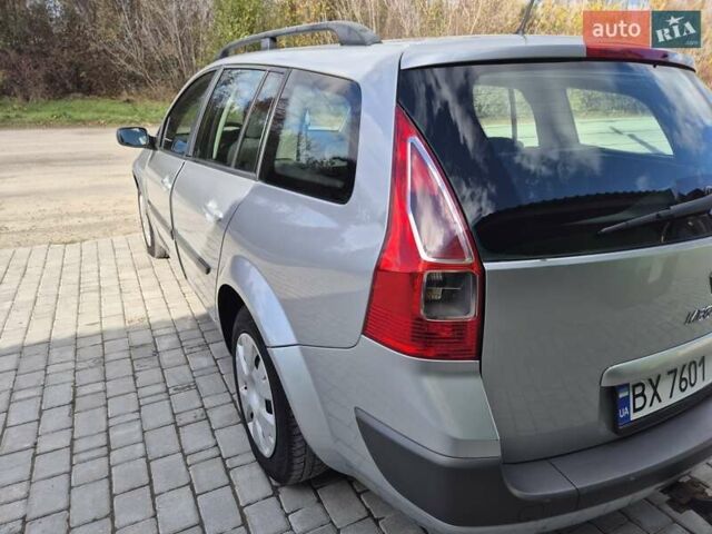 Серый Рено Меган, объемом двигателя 1.6 л и пробегом 230 тыс. км за 5500 $, фото 8 на Automoto.ua