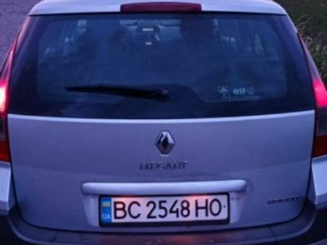 Серый Рено Меган, объемом двигателя 1.9 л и пробегом 365 тыс. км за 4000 $, фото 1 на Automoto.ua