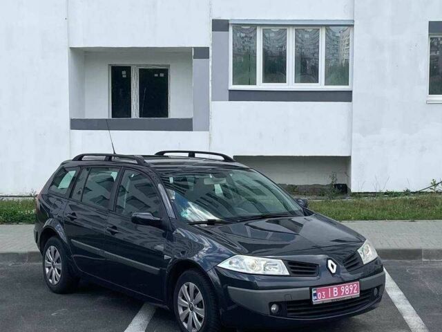 Серый Рено Меган, объемом двигателя 1.6 л и пробегом 209 тыс. км за 5580 $, фото 1 на Automoto.ua