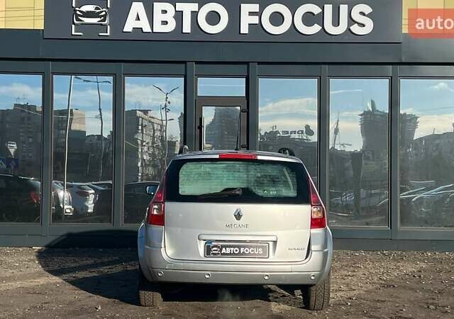 Сірий Рено Меган, об'ємом двигуна 1.6 л та пробігом 224 тис. км за 6490 $, фото 6 на Automoto.ua