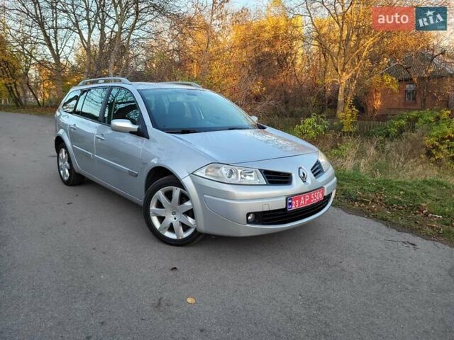 Серый Рено Меган, объемом двигателя 1.6 л и пробегом 182 тыс. км за 5700 $, фото 21 на Automoto.ua