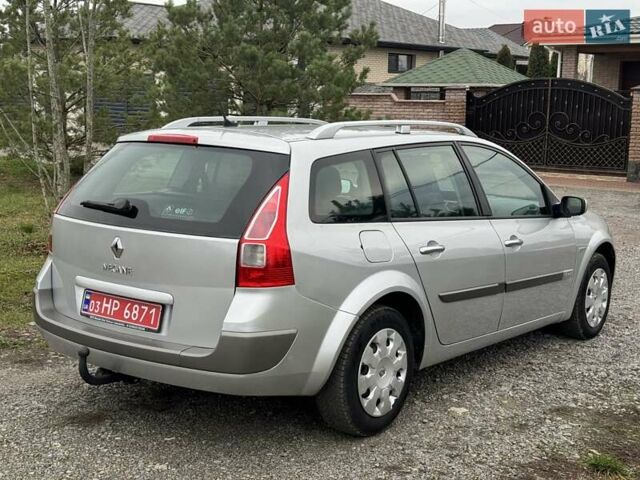 Сірий Рено Меган, об'ємом двигуна 1.6 л та пробігом 216 тис. км за 5400 $, фото 3 на Automoto.ua