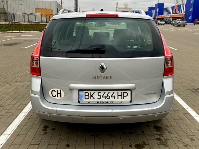 Серый Рено Меган, объемом двигателя 2 л и пробегом 275 тыс. км за 4700 $, фото 7 на Automoto.ua