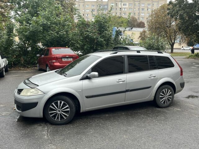 Серый Рено Меган, объемом двигателя 1.5 л и пробегом 300 тыс. км за 4800 $, фото 7 на Automoto.ua