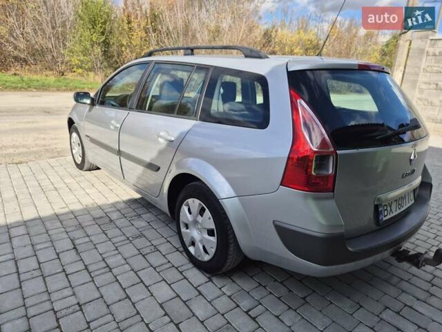 Серый Рено Меган, объемом двигателя 1.6 л и пробегом 230 тыс. км за 5500 $, фото 6 на Automoto.ua