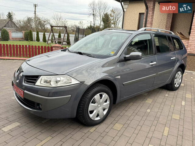 Сірий Рено Меган, об'ємом двигуна 1.6 л та пробігом 106 тис. км за 5999 $, фото 1 на Automoto.ua