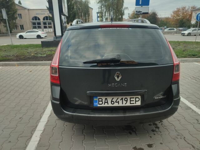 Рено Меган 2007 в Кропивницком (Кировограде) на Automoto.ua Серый Рено Меган, объемом двигателя 1.6 л и пробегом 245 тыс. км за 5500 $, фото 9 на Automoto.ua