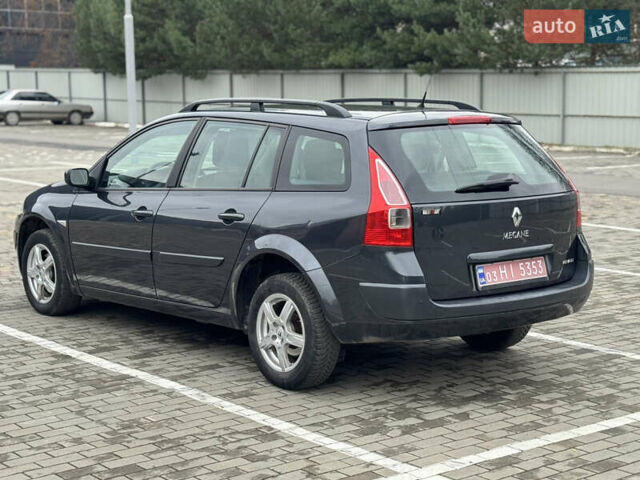 Серый Рено Меган, объемом двигателя 1.6 л и пробегом 193 тыс. км за 5000 $, фото 4 на Automoto.ua