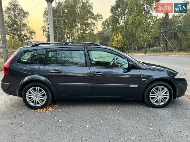 Серый Рено Меган, объемом двигателя 1.6 л и пробегом 190 тыс. км за 5650 $, фото 13 на Automoto.ua