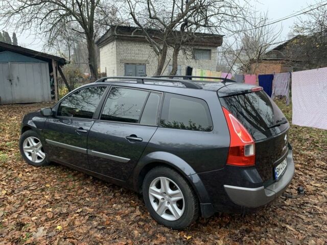 Серый Рено Меган, объемом двигателя 1.5 л и пробегом 345 тыс. км за 5300 $, фото 4 на Automoto.ua