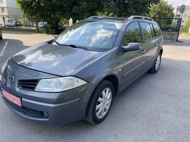 Сірий Рено Меган, об'ємом двигуна 1.6 л та пробігом 196 тис. км за 5150 $, фото 1 на Automoto.ua