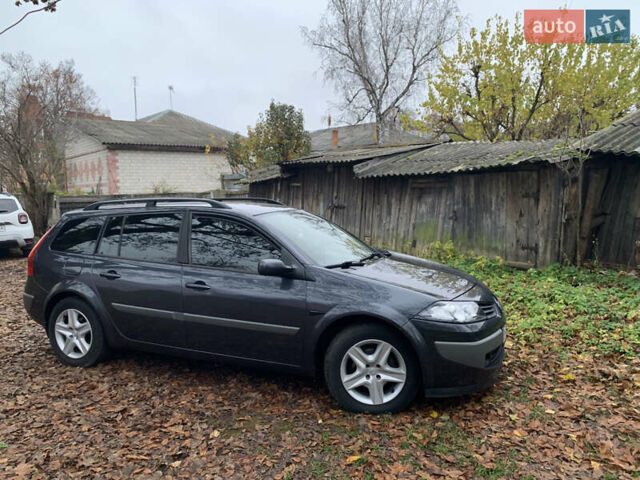 Сірий Рено Меган, об'ємом двигуна 1.5 л та пробігом 345 тис. км за 5400 $, фото 1 на Automoto.ua