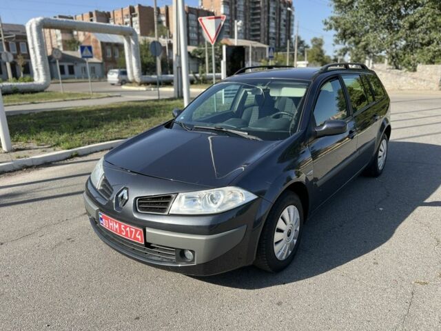 Серый Рено Меган, объемом двигателя 1.6 л и пробегом 220 тыс. км за 5199 $, фото 3 на Automoto.ua
