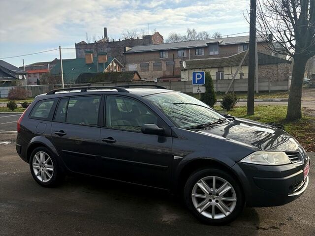 Серый Рено Меган, объемом двигателя 1.6 л и пробегом 215 тыс. км за 5400 $, фото 2 на Automoto.ua