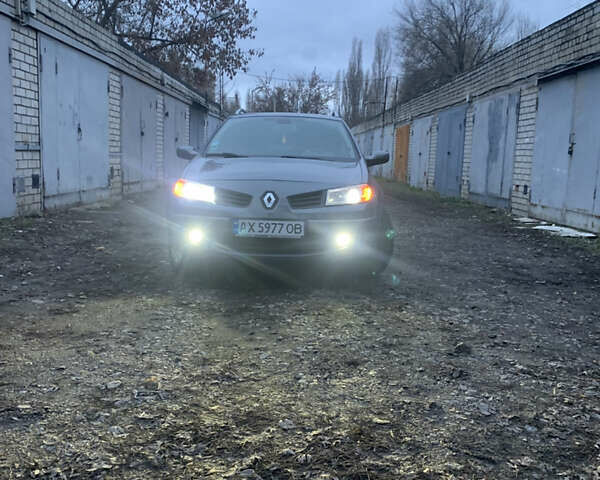 Серый Рено Меган, объемом двигателя 1.6 л и пробегом 230 тыс. км за 6000 $, фото 8 на Automoto.ua