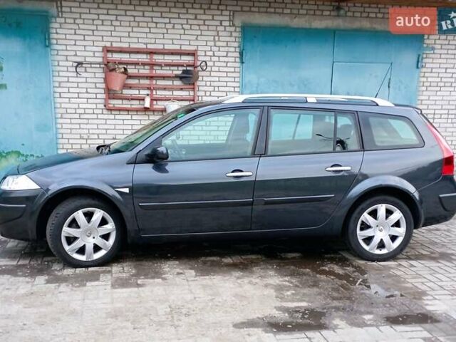 Серый Рено Меган, объемом двигателя 2 л и пробегом 201 тыс. км за 6200 $, фото 5 на Automoto.ua