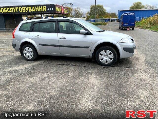 Серый Рено Меган, объемом двигателя 1.6 л и пробегом 297 тыс. км за 5350 $, фото 2 на Automoto.ua