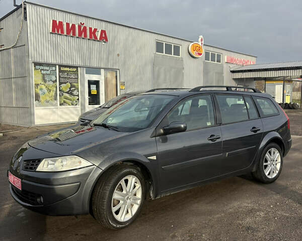 Серый Рено Меган, объемом двигателя 1.6 л и пробегом 215 тыс. км за 5400 $, фото 6 на Automoto.ua