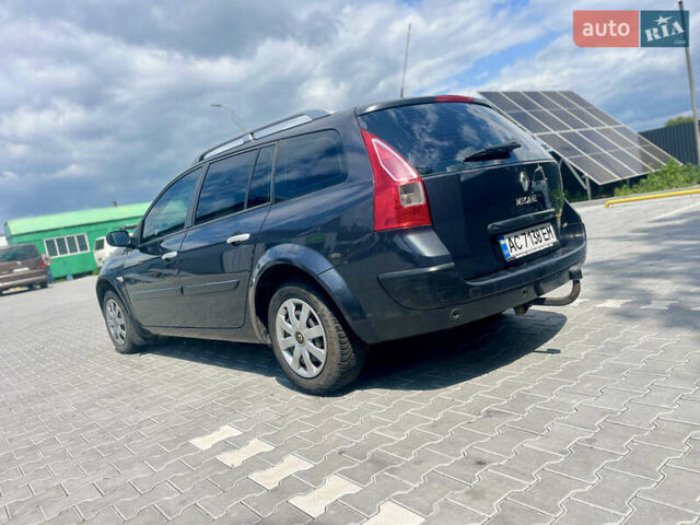 Серый Рено Меган, объемом двигателя 1.6 л и пробегом 217 тыс. км за 4750 $, фото 8 на Automoto.ua