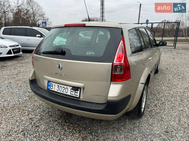 Серый Рено Меган, объемом двигателя 1.6 л и пробегом 236 тыс. км за 5200 $, фото 9 на Automoto.ua